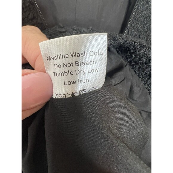 Tuckernuck Black Jackie Tweed Career Business Wear Work Shift Dress Size XL - Picture 11 of 14